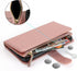 Jaorty for Apple iPhone 15 Plus Phone Wallet Case for Women with Card Holder,Crossbody iPhone 15 Plus Case with Strap Lanyard,Zipper Pocket Magnet...