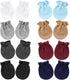 BQUBO Newborn Infant Toddler Mittens No Scratch Cotton Elastic Wrist Gloves Hypoallergenic for 0-6 Months Baby Boys Girls...