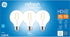 GE Refresh LED Light Bulbs, 40 Watt, Daylight, G25 Globe Bulbs, Clear, Medium Base (3 Pack)...