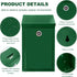 Metal Donation Box Locking Suggestion Box with Slot and Lock with Key Wall Mounted Mailbox Waterproof Charity Collection Box Secure Drop Box for C...
