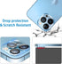 ?3 Pack?Dengduoduo Tempered Glass Camera Lens Protector for iPhone 13 Pro 6.1" & iPhone 13 Pro Max 6.7", Ultra HD, 9H Hardness, Anti-Scratch, Case...