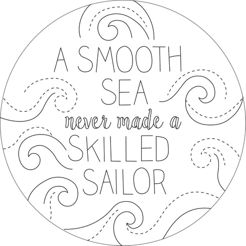 Nautical Embroidery Pattern Transfers (set of 10 hoop designs!)...