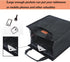 Lunch Bags for Women Insulated Reusable Lunch Tote with Internal Pocket, Adult Lunch Tote bag for Work (Black...