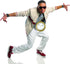 Skeleteen Jumbo Gold Clock Necklace - White Rabbit Clock, 8" Hip Hop Rapper Clock - 1 Piece...