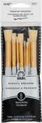 Plaid Stencil Brush Set, (8-Piece), 0289956...