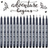 Hand Lettering Pens, 15 Pack Calligraphy Brush Pen Markers Black Ink for Beginners Writing, Lettering, Journaling, Art Drawing, Signature, Illustr...