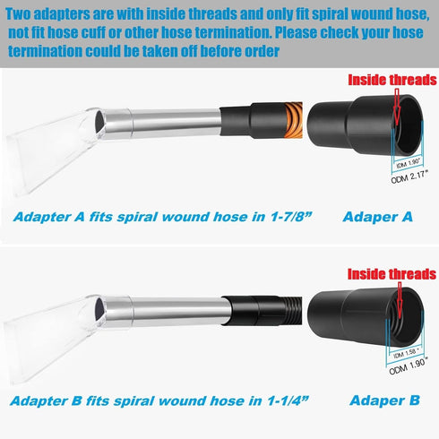 Happy Tree Shop Vac Extractor Attachment,Turn Wet-Dry Vac into an Extractor, Detailing Wand Extractor Vacuum Cleaner...