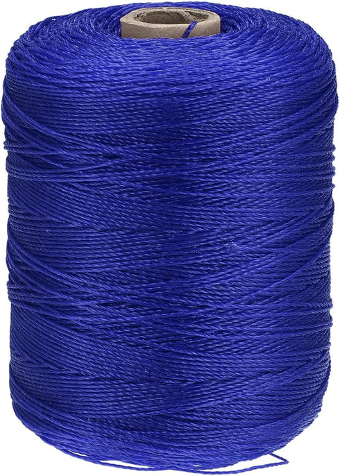 MECCANIXITY Twisted Mason Line Nylon Twine String Cord Blue 600M/656 Yard 1MM Dia for Netting, Landscaping, Home Improvement, DIY Projects, Crafti...