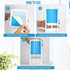 Trap Refills, Flying Insect Trap Refill Kit NO Device - 4 Pcs Glue Cards, Each Glue Card Lasts up to 65-Day or Until Full Flying Insect Trap (4 x ...