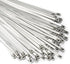Metal Zip Ties 11.8 inch 100pcs 304 Stainless Steel Zip Ties Heavy Duty Multi-Purpose Self-Locking Cable Ties for Machinery, Vehicles, Exhaust Wra...