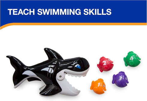 SwimWays Gobble Gobble Guppies Educational Water Toy, Pool Party Favors & Bath Toys for Kids Ages 2 and Up...