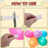 900PCS Balloon Dots, Removable Balloon Sticky Spots,Extra Strong Glue Balloon Dots Double Sided for Birthday Party Wedding Christmas Decorations a...