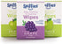 Baby Teeth Wipes - Apple & Grape Flavor Variety, Xylitol-Enriched Baby Gum Cleaner & Dental Wipes for Teething Relief and Teeth Cleaning - Safe fo...
