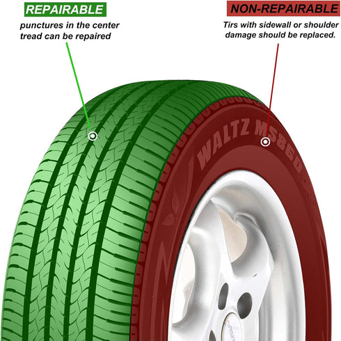 Tire Plugs Heavy Duty (4", 30pcs).Tire Repair Strings for Puncture Repair are Suitable for Tubeless Tires Car, Light Truck, Motorcycle, ATV, UTV. ...