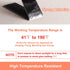 KAEGREEL Hook and Loop Tape with Adhesive for Cars RV, High Temperature Resistant Adhesive Tape for Car Mats, Visor, Truck Liner, Ideal for Smooth...