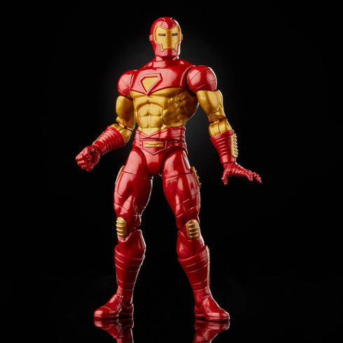 Marvel Hasbro Legends Series 6-inch Modular Iron Man Action Figure Toy, Includes 4 Accessories and 1 Build-A-Figure Part, Premium Design and Artic...