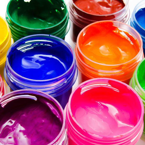 6 Pack 2 oz Plastic Pot Jars Round Clear Leak Proof Plastic Cosmetic Container Jars with White Lids for Travel Storage Make Up, Eye Shadow, Nails,...