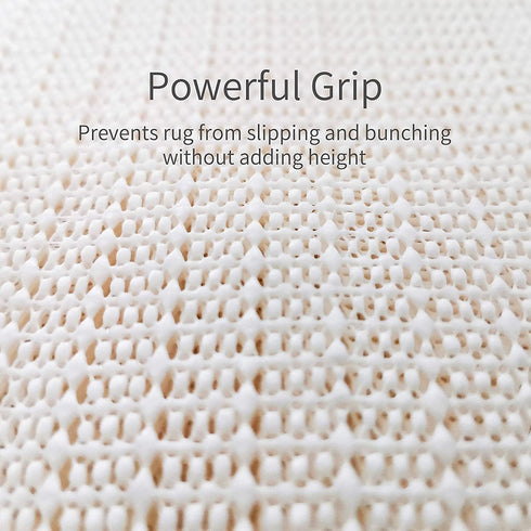 Non Slip Rug Pad Gripper, Round 4 FT Anti Slip Extra Strong Area Rug Pad for Any Hard Surface Floors Keep Your Carpet Safe and in Place...