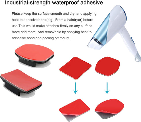 34in1 Motorcycle Helmet Chin Mount Kits for GoPro Hero 10 9 8 7 Black Silver White 6 5 4 Osmo and Other Action Camera with Helmet Adhesive Sticky ...