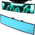 WSSROGY Car Rearview Mirror HD Glass 12 Inch Anti Glare Clip On Panoramic Wide Angle Car Interior Rear View Mirror Universal for Cars SUVs Trucks ...