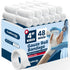 California Basics 48-Pack Gauze Bandage Roll with Tape, 4 Inches x 4 Yards - Soft, Stretchable & Breathable Wrap for Wound Care, First Aid & Medic...