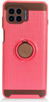 for Motorola One 5G, Moto One 5G UW /XT2075 - Phone Case w/Ring Stand - RS2 Hot Pink...