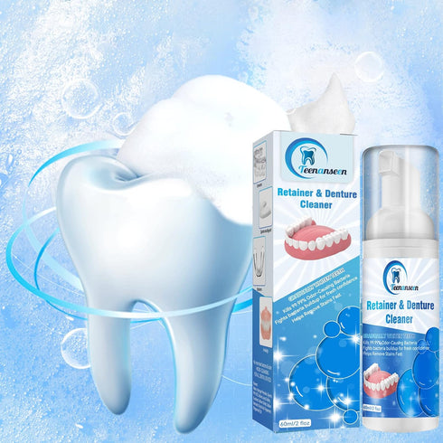 Aligner Cleaner, Denture Cleaner and Whitener Paste Foam Perfect for Sports Mouth Guard and Denture, Fast-Acting Alternative to Retainer Cleaner T...