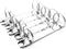 5pcs 2-Ring Binder Mechanism Spines for Top-Binding,2 O Rings, Base Width: 20mm,123mm=4.8 inch Length, Pack of 5 (30mm)...