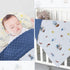 Baby Blankets for Unisex Boys Girls, Silky Micro Soft Plush Minky Blankets with Print Animal Pattern and Soothing Dots Double Layer Newborn Bed Th...