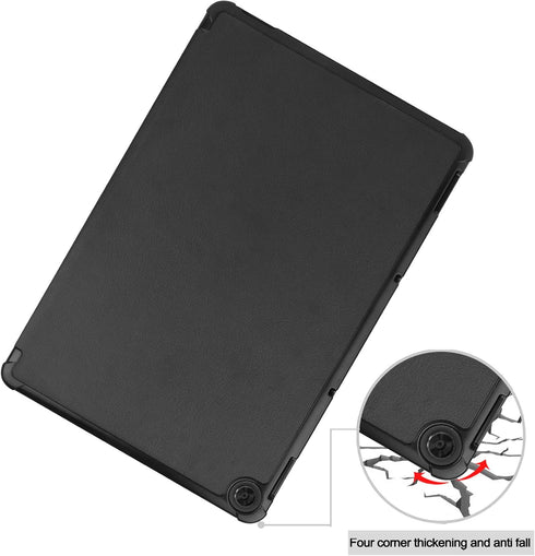 for Lenovo Chromebook Duet 2-in-1 Tablet 10.1 Case, Folding Folio Ultra-Thin Smart PU Leather Stand Case Cover with Auto Wake & Sleep Function for...