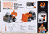 Black+Decker Matrix Jr.Kids Boys Play Tools 2-in-1 Build-It Kit: Excavator and Bulldozer 20 Piece Playset...