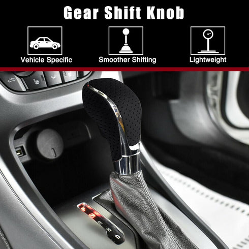 Tongze Automatic Gear Shift Knob: Leather Shifter Knob Replacement for Buick Verano Regal GM Opel Insignia Vauxhall 2009-2013 Transmission Gear Sh...