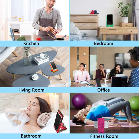 2 Sets Siamese Mobile Phone Stand Resin Mold, AIFUDA Resin Casting Phone Holder Silicone Mold for DIY Craft Phone Bracket - 1 Long, 1 Short......