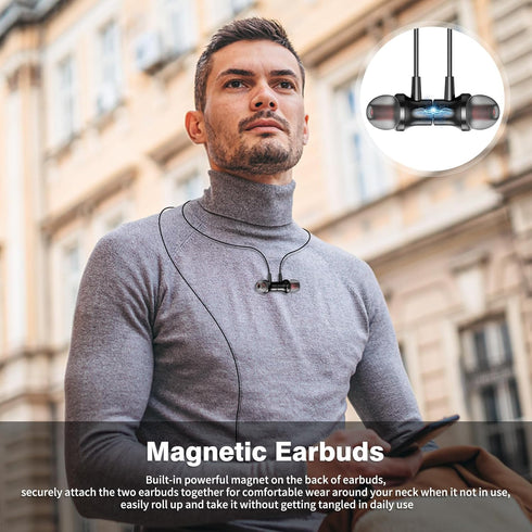 USB C Headphones Wired Earbuds for Samsung S24 Ultra S24+ S23 S22 FE iPad Pro iPhone 15 Pro Max Magnetic in-Ear Noise Canceling Type C Earphone Mi...