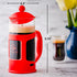 OVENTE French Press Coffee Maker 34 Ounce with Heat Resistant Borosilicate Glass & Stainless Steel 4-Level Filtration System, Portable Cold Brew C...