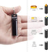 2 Pack Small Pocket Pill Box Keychain, Portable Mini Aluminium Alloy Pill Organizer Case Container for Purse, Waterproof Metal Pill Holder Medicin...