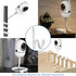 Baby Monitor Mount Fit for CF6850/HB6550/HB65/HB6339/HB6081/HB40, Flexible Camera Mount for Crib, Adjustable and Easy-to-Install?No Tools or Wall ...