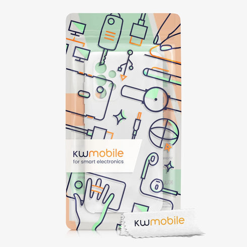 kwmobile Case Compatible with Samsung Galaxy A52 / A52 5G / A52s 5G Case - TPU Silicone Phone Cover with Soft Finish - White Matte...