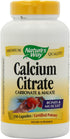 Nature's Way Calcium Citrate, 500 mg Calcium per 2-Capsule Serving, for Bone Health & Muscle Function*, Blend of Citrate, Carbonate & Malate, Glut...