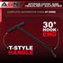 ABN Brake Spring Hook & Headlight Adjuster w/T-Handle, Angled Hook – Vehicle Springs Removal, Installation, Adjustment...