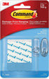 Command 17021CLRES Clear Refill Strips, 5/8 x 1 3/4, 9/Pack...