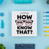 Hygge Games How did You Know That? – Trivia Party Game, White...
