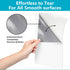 Dry Erase Board Sticker - 8.3'' x 11.7'' x 2PK New Stain Proof Dry Erase Sheets - Whiteboard Stickers - White Board Stick On Wall/Desk/Refrigerato...