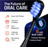 Sparx - Toothbrush Replacement Heads, Brush Heads with Blue Light Therapy for Gum Care, Replacement Brush Heads, Black, 1 Pack...