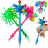 6pcs Stress Ball Ballpoint Pens Funny Monster Ballpoint Pens Cartoon Ballpoint Ink Gel Pens for Kids arty Favors Novelty Pens School Office...