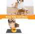 Absorbent Pet Feeding Mat for Dog Bowls, 12'' x 19'' Dog Mat for Food and Water Bowl Easy Clean Dog Food Mat Quick Dry Perfect Size Dog Bowl Mat D...