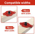 TOURACE Adjustable Drill Jig with Drill Bit for Floating Shelf, Portable Dowel Drill Guide Jig, Biscuit & Plate Joiner Woodworking Tool, Pocket Sc...