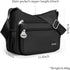 Women Shoulder Handbag Roomy Multiple Satchel Pockets Bag Ladies Crossbody Purse Fashion with Wide Adjustable Strap...