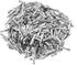 Mandala Crafts 0.9 Inch 500 Silver Elastic Barbed Cord Stretch Loop Band Metal Ends...