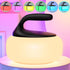 RGB Table Lamp Cordless Rechargeable Portable,Powerful 6000mAh Battery Operated Night Light Dimmable LED Ambient Lighting Bedroom Lamp for Bedside...